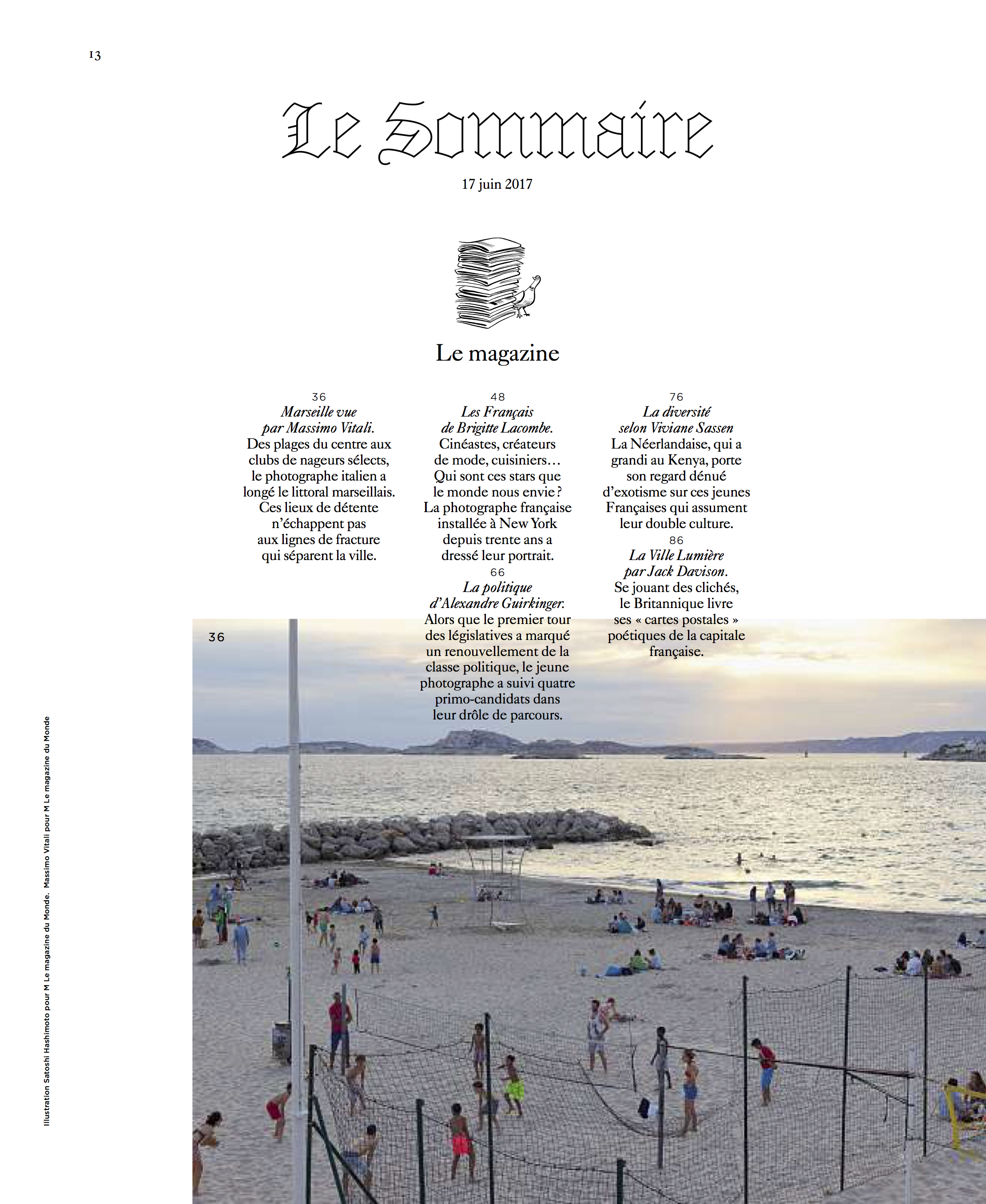 M LE MONDE — La ligne de partage des eaux